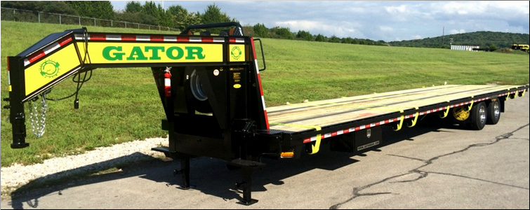 EQUIPMENT TRAILER - TANDEM DUAL GOOSENECK TRAILER FOR SALE  Union County, Tennessee