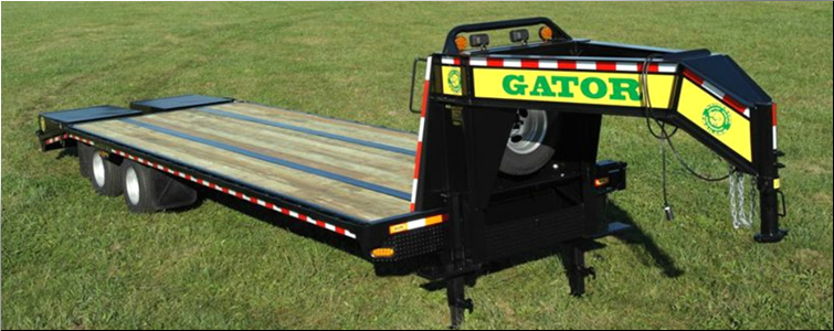 GOOSENECK TRAILER 30ft tandem dual - all heavy-duty equipment trailers special priced  Union County, Tennessee
